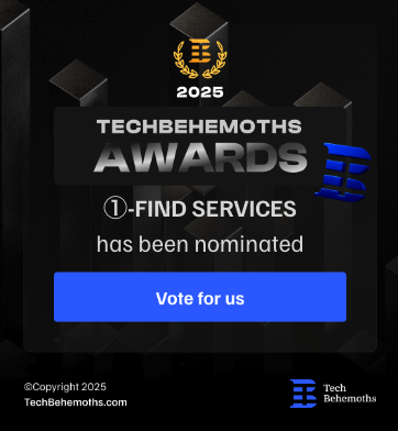 1-FIND SERVICES Earns National Recognition with 2025 TechBehemoths Awards Nomination — featured image for this Tri-Cities blog article
